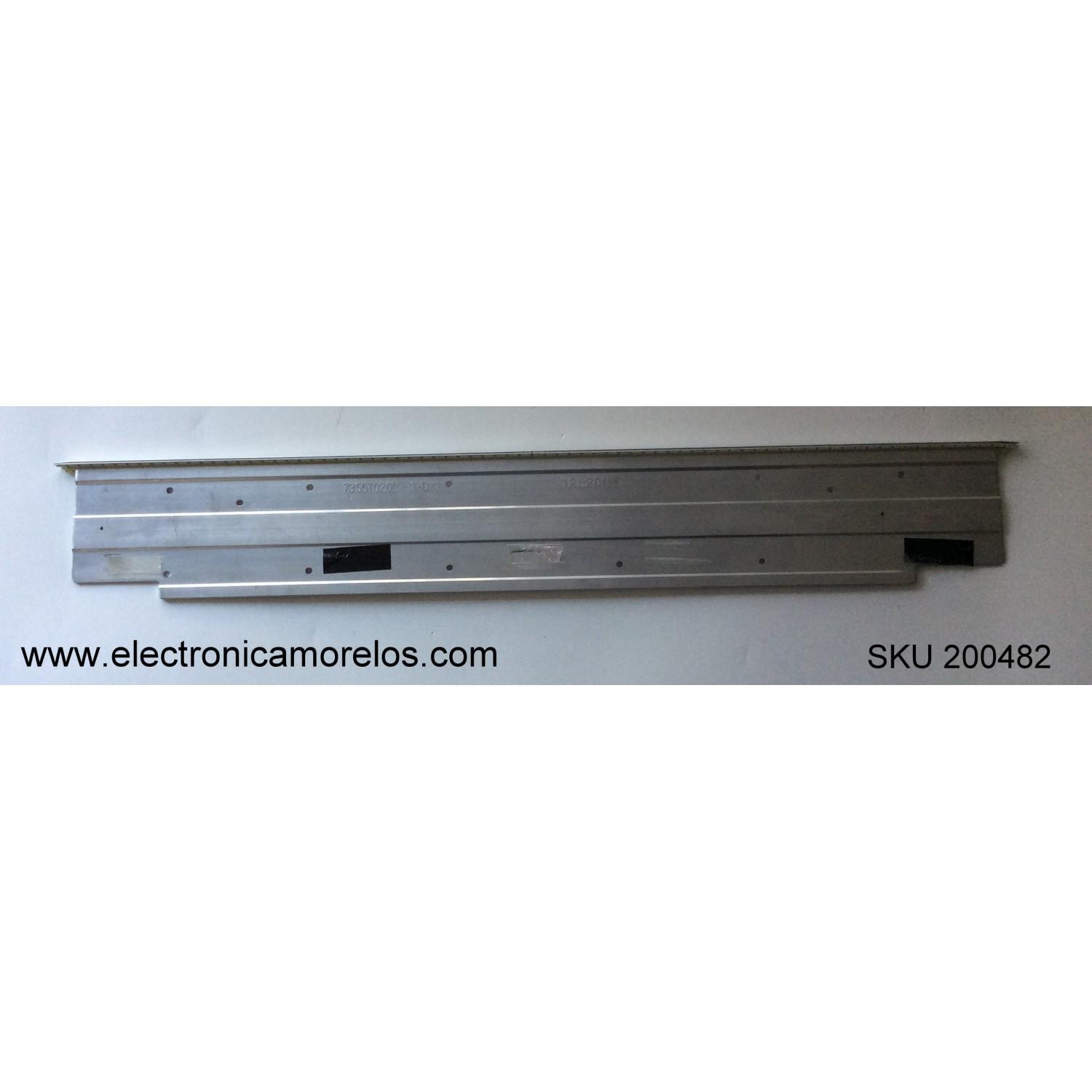 KIT DE LED PARA TV / T550HVN01.5 / 73.55T02.002-1-DX1 / 12620N / MODELO M550SL